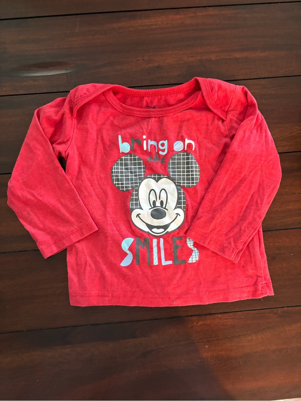 Disney Baby Mickey Mouse Long Sleeve